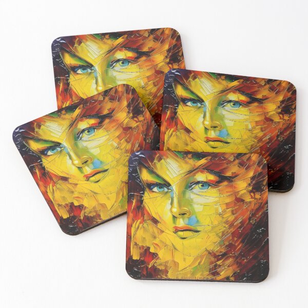 Item preview, Women's Neo-Impressionist Face 4 designed and sold by therealevissam.