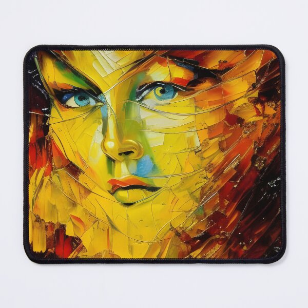 Item preview, Women's Neo-Impressionist Face 4 designed and sold by therealevissam.