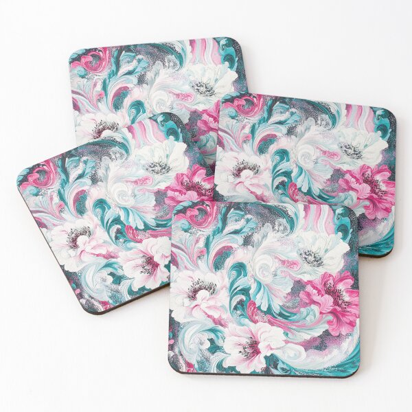Item preview, Fluid and swirly floral design. designed and sold by liana campbell.