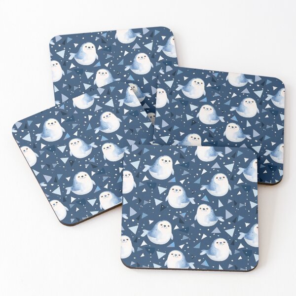 Item preview, Cute Seal Pattern designed and sold by palaco210.