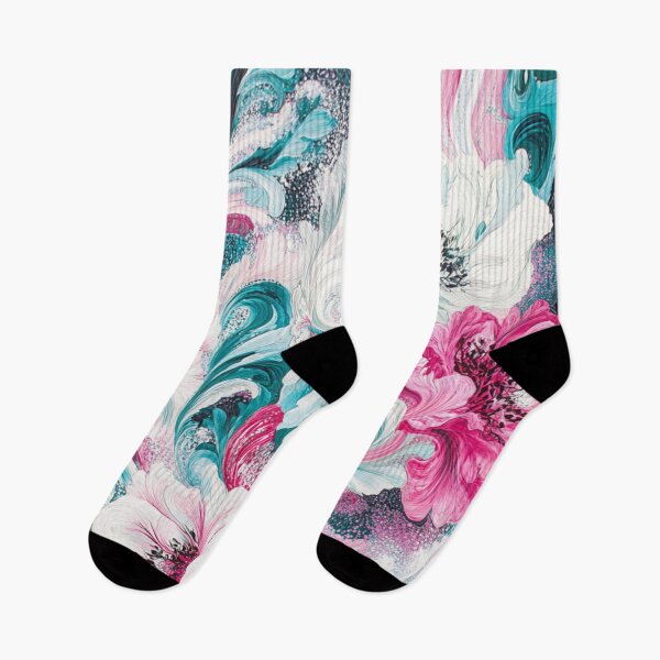 Item preview, Fluid and swirly floral design. designed and sold by liana campbell.