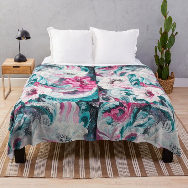 Item preview, Fluid and swirly floral design. designed and sold by liana campbell.
