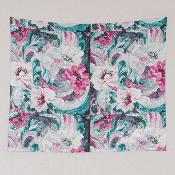 Item preview, Fluid and swirly floral design. designed and sold by liana campbell.