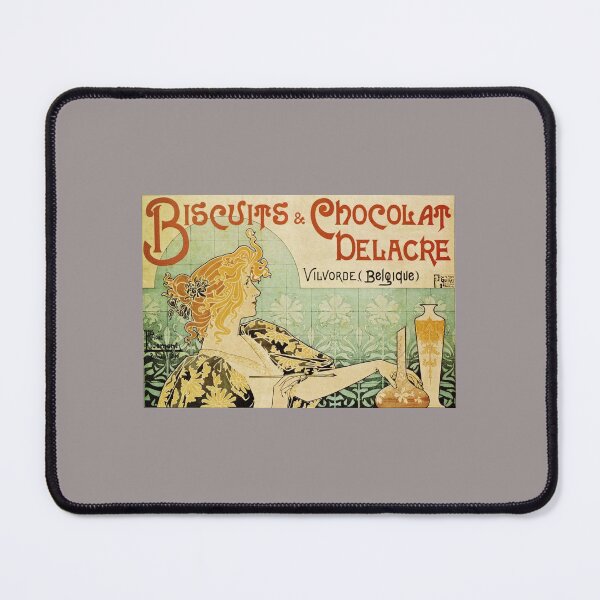 Item preview, Belgian Chocolate Biscuit Art Noveau designed and sold by Teerlinck.