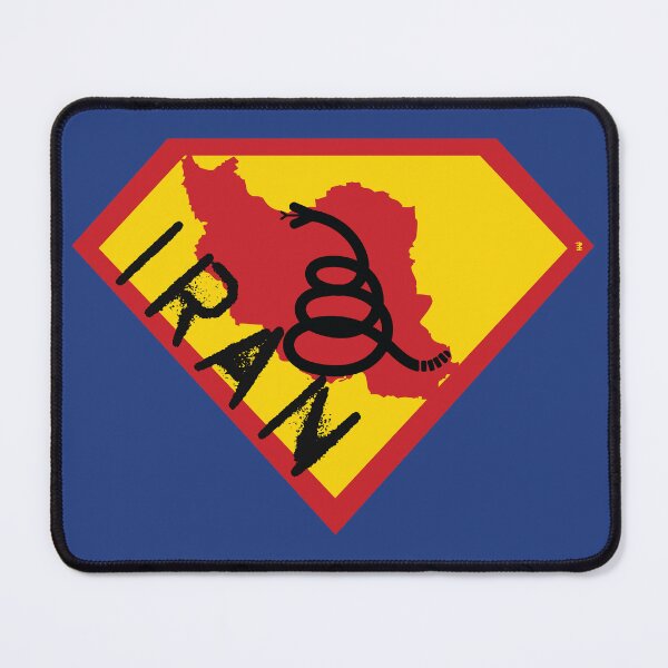 Item preview, IRAN Spell Out - Freedom Is The Superpower - Modern Gadsden Snake Flag - Dont Tread On Me SUPERHERO design designed and sold by pelagio.