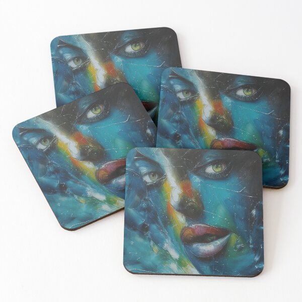 Item preview, Women's Neo-Impressionist Face 5 designed and sold by therealevissam.