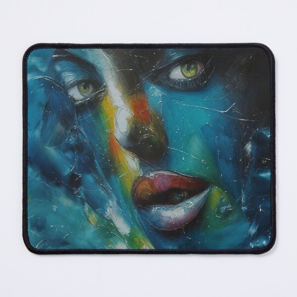 Item preview, Women's Neo-Impressionist Face 5 designed and sold by therealevissam.