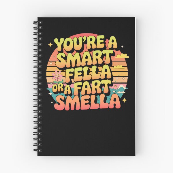 Item preview, You're Either A Smart Fella Or A Fart Smella Retro Sarcasm Gear designed and sold by DynamicDesign.