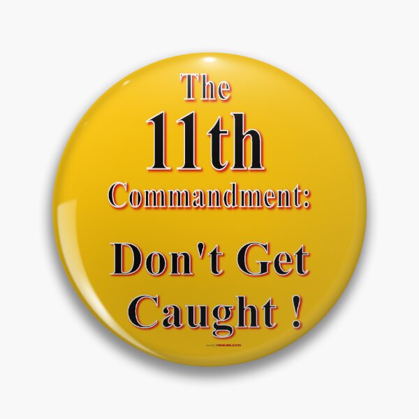 Item preview, The Eleventh Commandment Design 2024 designed and sold by muz2142.