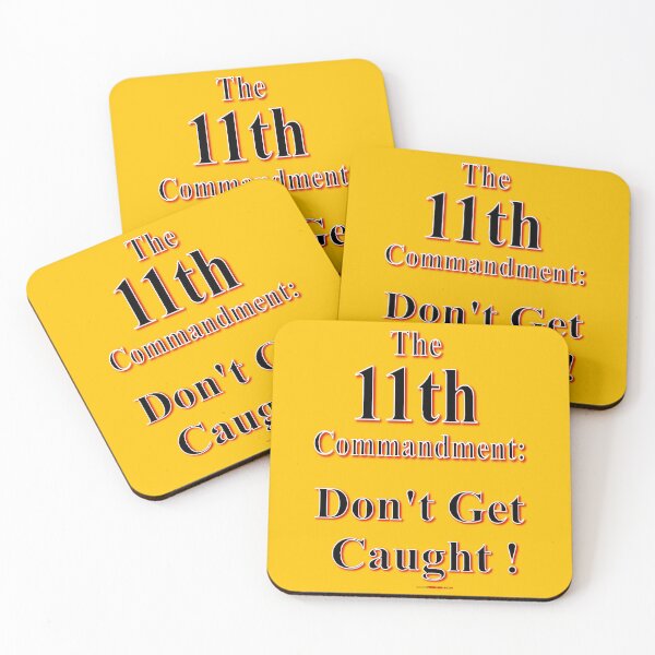 Item preview, The Eleventh Commandment Design 2024 designed and sold by muz2142.