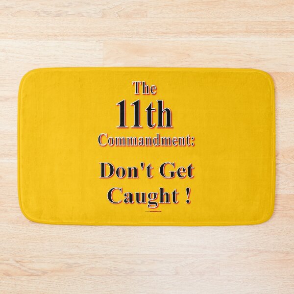Item preview, The Eleventh Commandment Design 2024 designed and sold by muz2142.