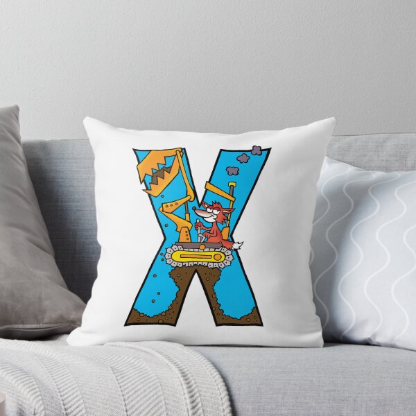 Item preview, Letter X foX in an eXcavator designed and sold by alphatoons.