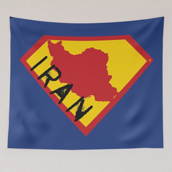 Item preview, IRAN  Spell Out - Freedom Is The Superpower - SUPERHERO design designed and sold by pelagio.