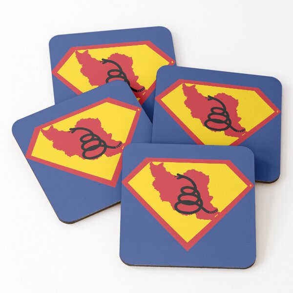 Item preview, IRAN  - Freedom Is The Superpower - Modern Gadsden Snake Flag - Dont Tread On Me SUPERHERO design designed and sold by pelagio.