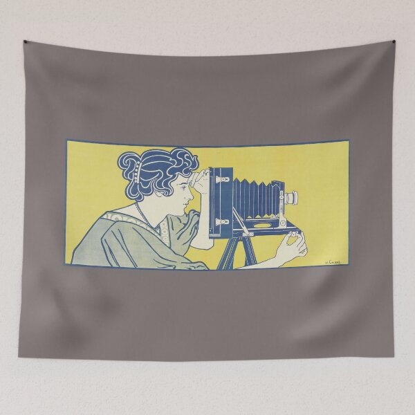Item preview, Woman with Box Accordion Camera Art Noveau designed and sold by Teerlinck.