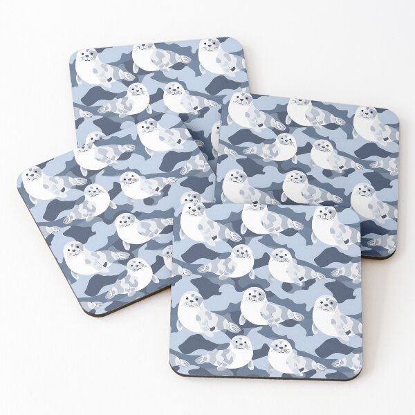 Item preview, Cute Seal Pattern designed and sold by palaco210.