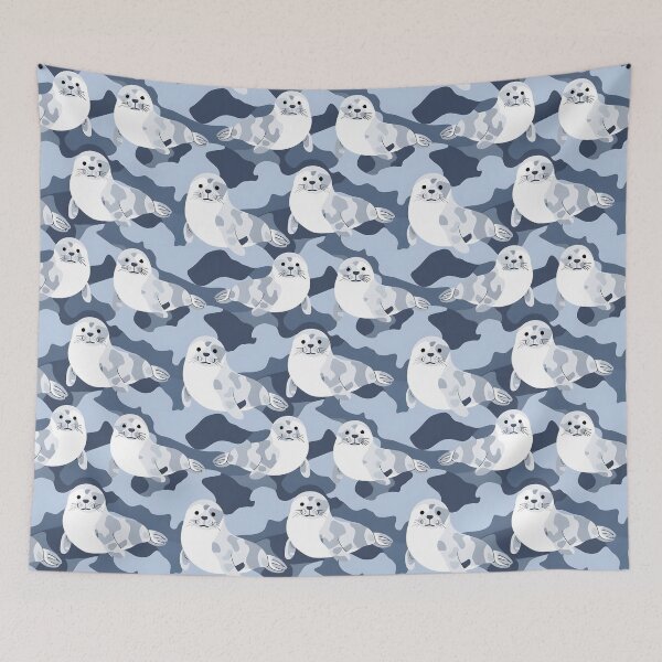 Item preview, Cute Seal Pattern designed and sold by palaco210.