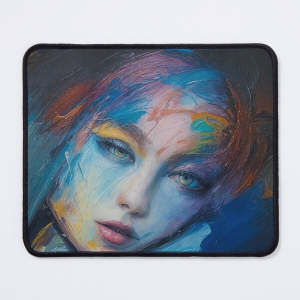 Item preview, Women's Neo-Impressionist Face 6 designed and sold by therealevissam.