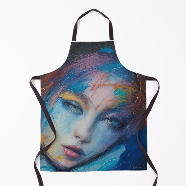Item preview, Women's Neo-Impressionist Face 6 designed and sold by therealevissam.
