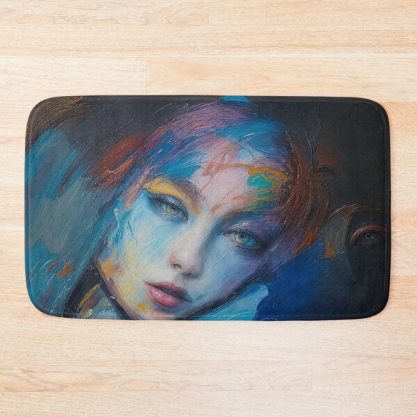 Item preview, Women's Neo-Impressionist Face 6 designed and sold by therealevissam.