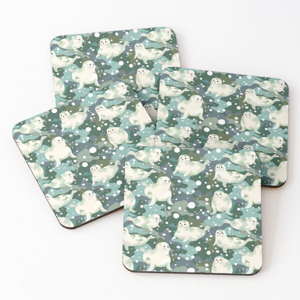 Item preview, Cute Seal Pattern designed and sold by palaco210.