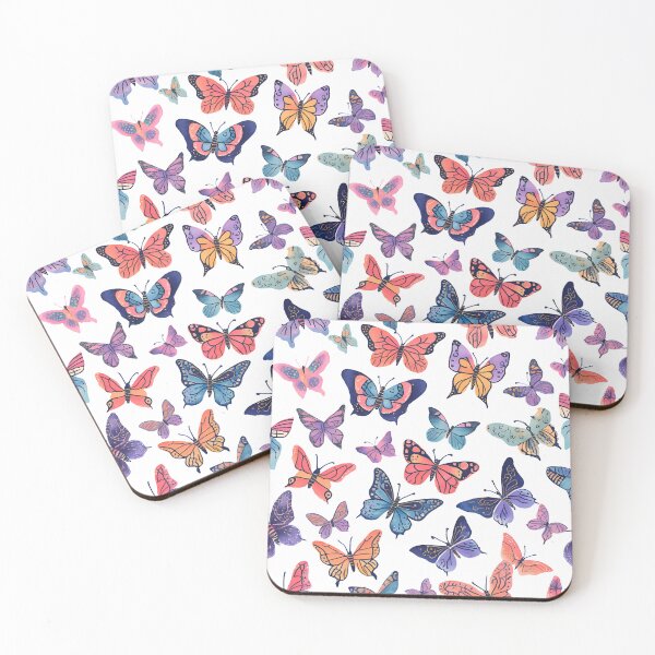 Item preview, Colorful Butterfly Illustration, Vibrant Nature-Inspired Art, Whimsical Butterfly Decor designed and sold by poppet103.
