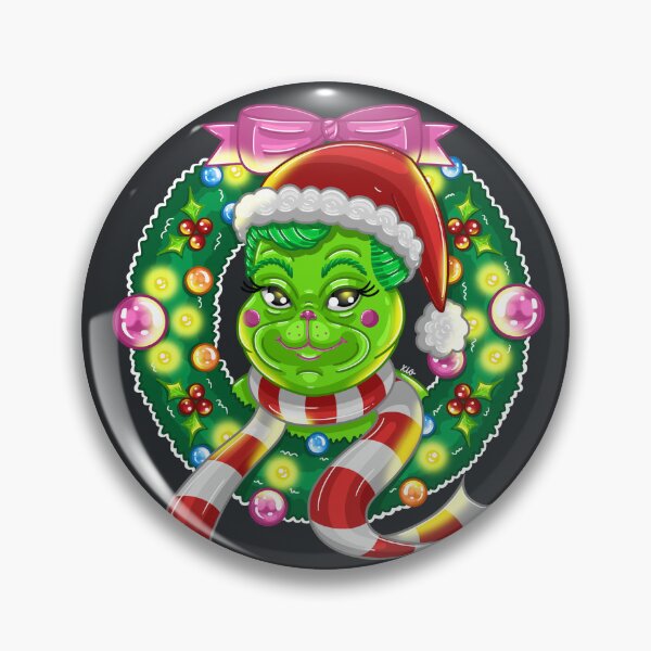 Item preview, Grinch designed and sold by XioVerduzco-art.