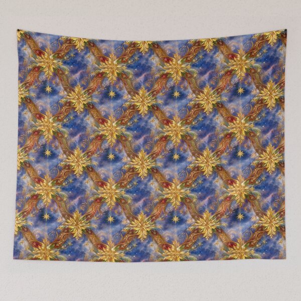 Item preview, Christmas stars and ribbons - very noble and festive designed and sold by Elbenlady.