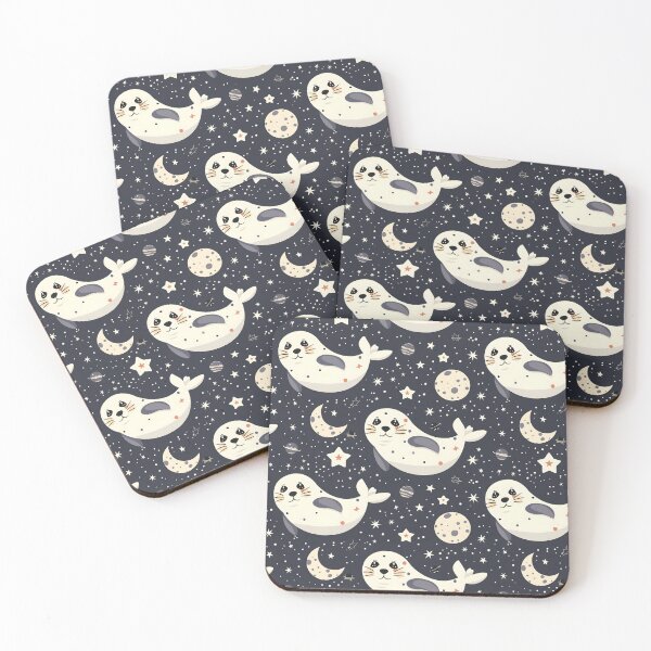 Item preview, Cute Seal Pattern designed and sold by palaco210.