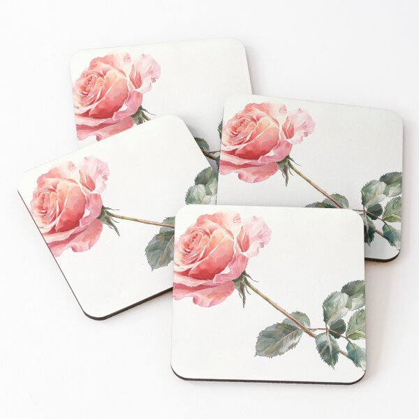 Item preview, Watercolor Rose designed and sold by KootenayDesigns.