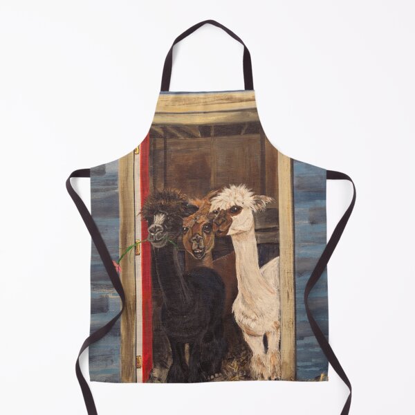 Item preview, Alpaca friends in their barn designed and sold by ChrisJArcher.