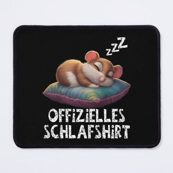 Item preview, Offizielles Schlafshirt - Niedlicher Hamster schläft designed and sold by Smix Pixels.