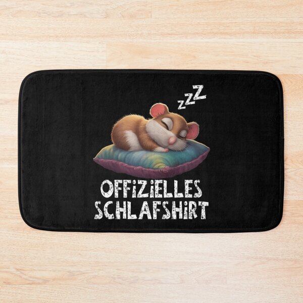 Artikelvorschau, Offizielles Schlafshirt - Niedlicher Hamster schläft entworfen und verkauft von Smix Pixels.