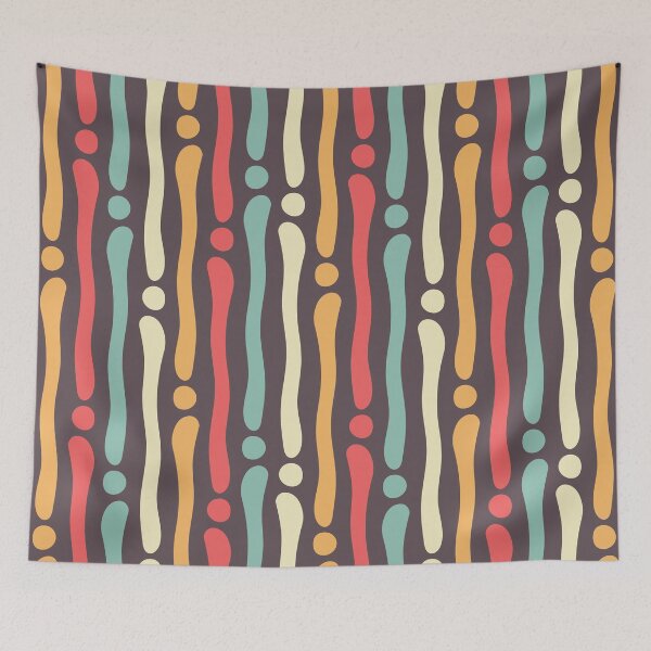 Item preview, Retro/Mid-Century Paint Drips designed and sold by Djarainj.