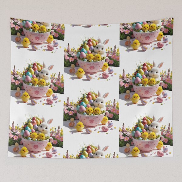 Item preview, Friends, little rabbits and cute chicks. designed and sold by somtob.