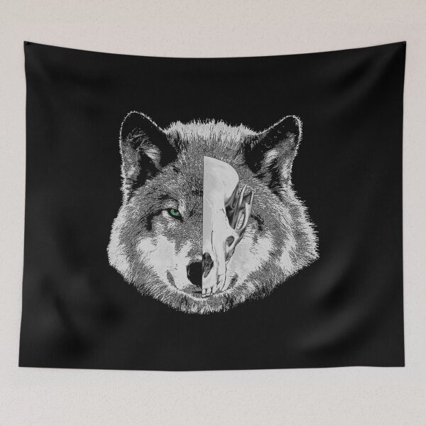 Item preview, Wolf Skull  designed and sold by GrizzlyVision.