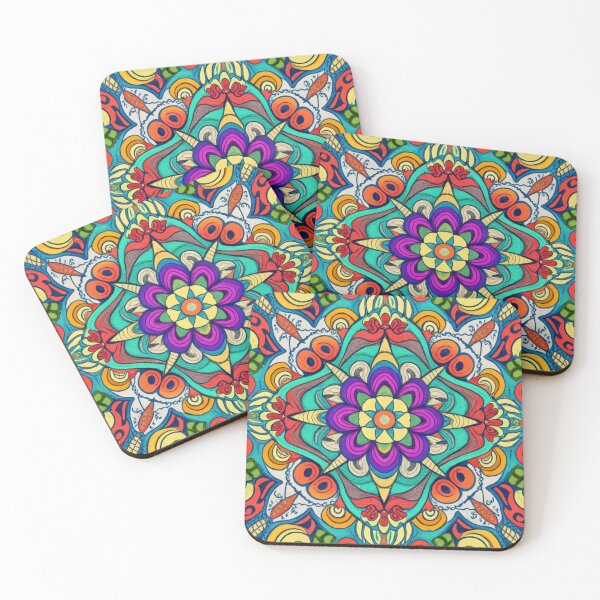 Item preview, 3D Rendered Symmetrical Mexican Seamless Pattern Design designed and sold by Ed & Harmony.