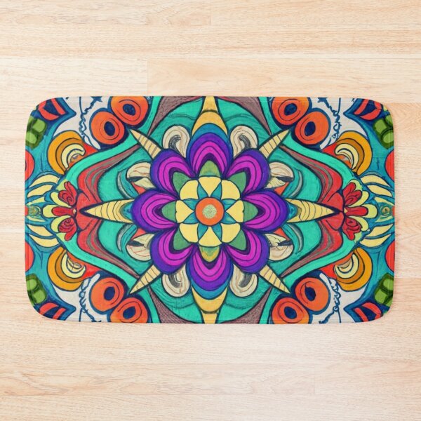 Item preview, 3D Rendered Symmetrical Mexican Seamless Pattern Design designed and sold by Ed & Harmony.