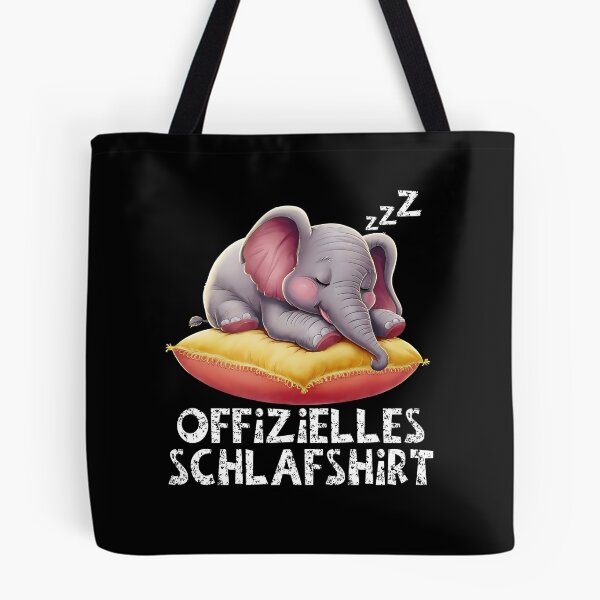 Item preview, Offizielles Schlafshirt - Niedlicher Elefant schläft designed and sold by Smix Pixels.