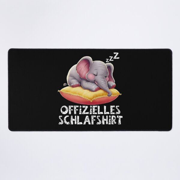 Item preview, Offizielles Schlafshirt - Niedlicher Elefant schläft designed and sold by Smix Pixels.
