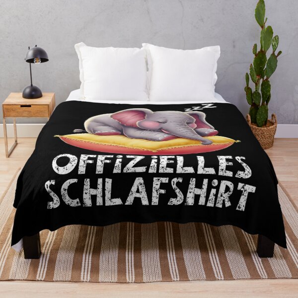Item preview, Offizielles Schlafshirt - Niedlicher Elefant schläft designed and sold by Smix Pixels.