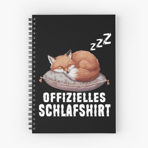 Item preview, Offizielles Schlafshirt - Niedlicher Fuchs schläft designed and sold by Smix Pixels.
