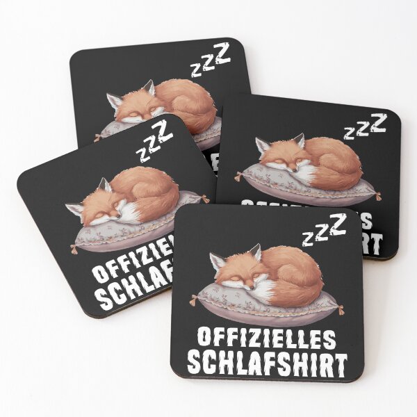 Item preview, Offizielles Schlafshirt - Niedlicher Fuchs schläft designed and sold by Smix Pixels.