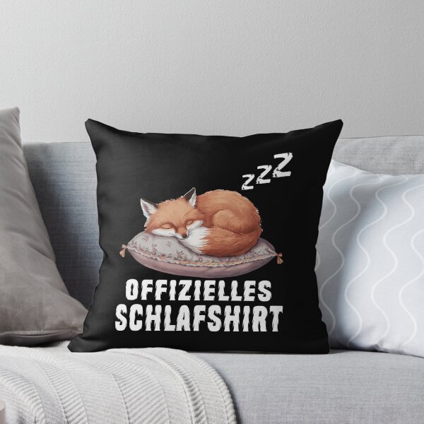 Item preview, Offizielles Schlafshirt - Niedlicher Fuchs schläft designed and sold by Smix Pixels.