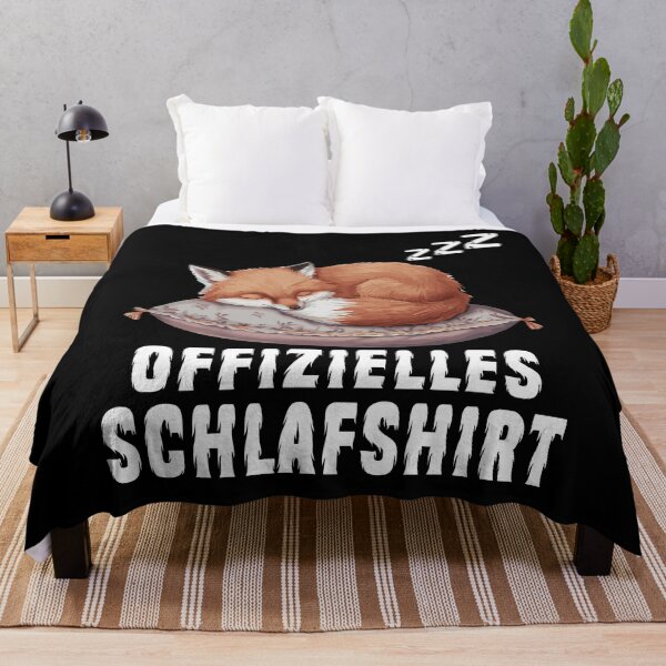 Item preview, Offizielles Schlafshirt - Niedlicher Fuchs schläft designed and sold by Smix Pixels.