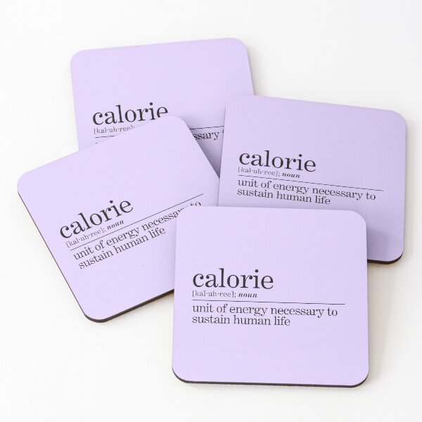 Item preview, Calorie - Unit of Energy designed and sold by Olivia Ossege.
