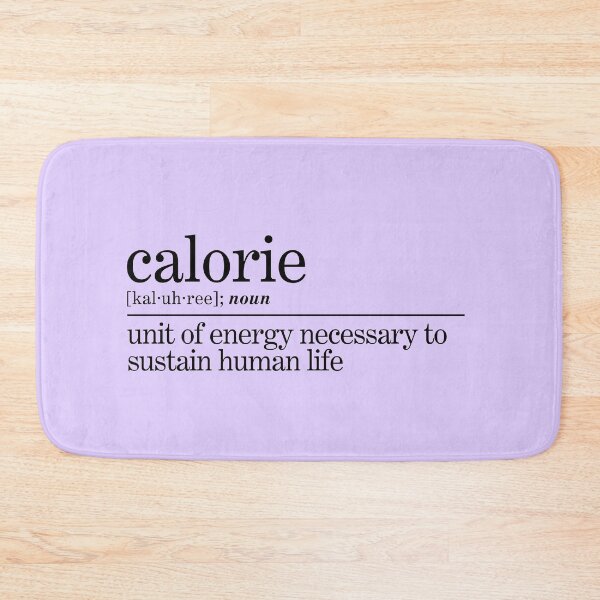 Item preview, Calorie - Unit of Energy designed and sold by Olivia Ossege.
