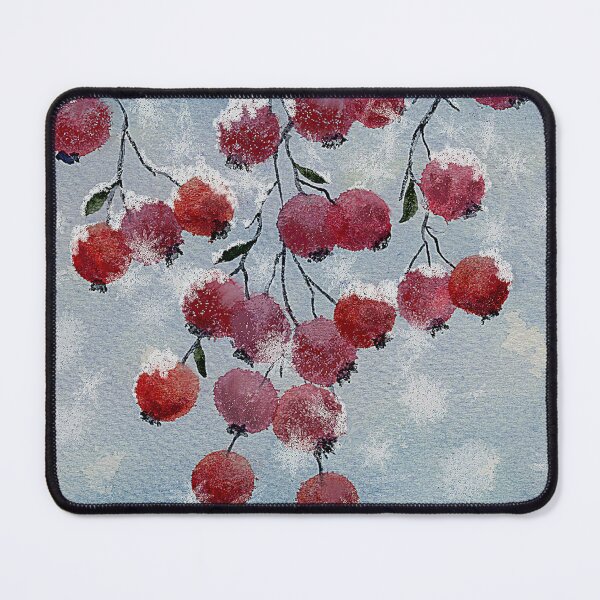Item preview, Good tidings of comfort and joy, Christmas berries under snow designed and sold by WatercolourLily.