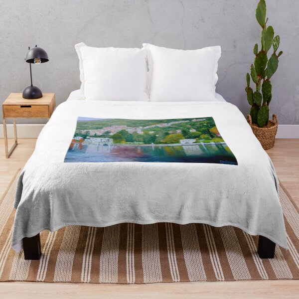 Item preview, Torno Village on Lake Como, Italy designed and sold by Dai Wynn Fine Art.