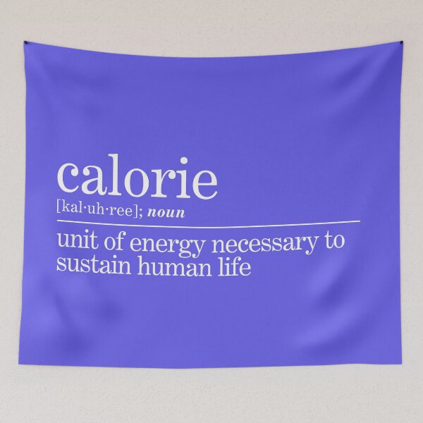 Item preview, Calorie - Unit of Energy designed and sold by Olivia Ossege.